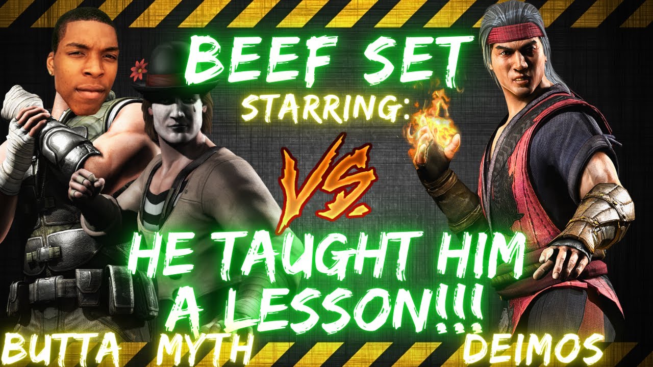 BEEF SET ft. Butta & Myth vs Deimos | HE TAUGHT HIM A LESSON!!! 🎤👀🔥