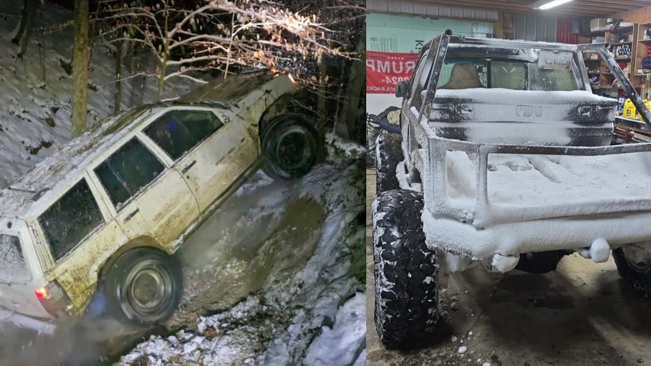 Snow wheeling in Ohio 
