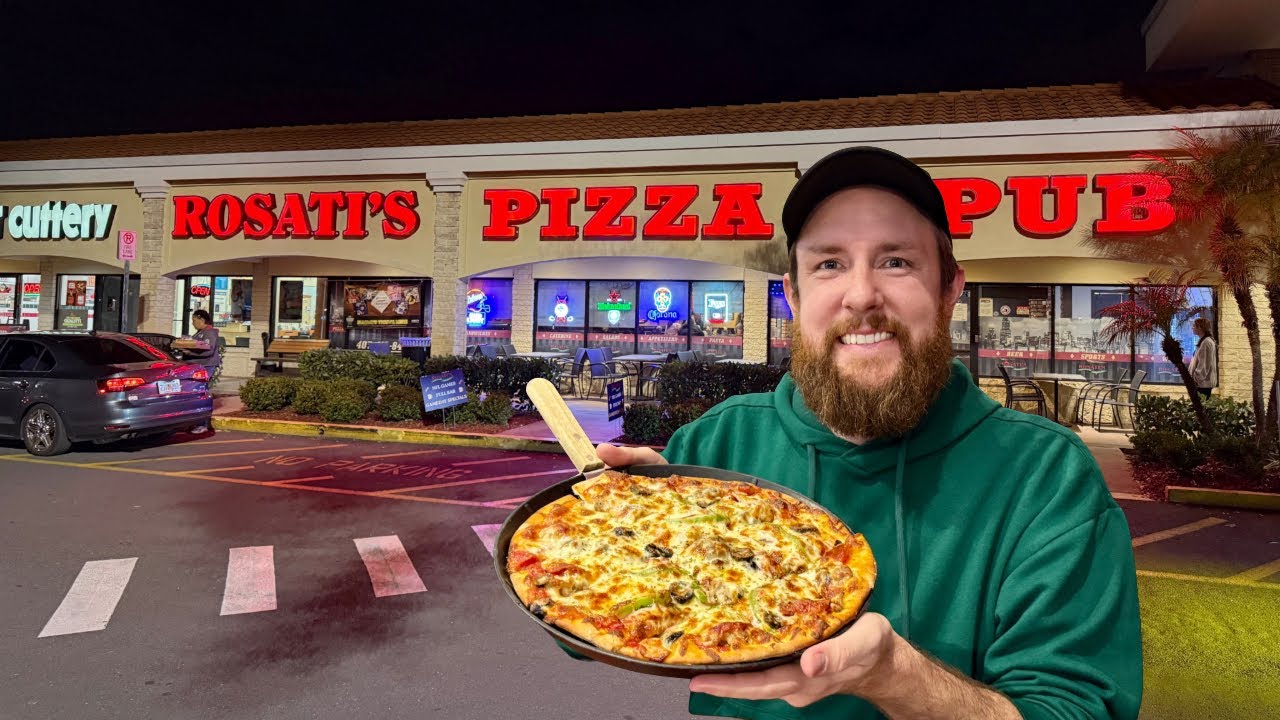 Voted Chicago’s Best Thin Crust Pizza at Rosati’s Authentic Chicago Pizza Since 1964