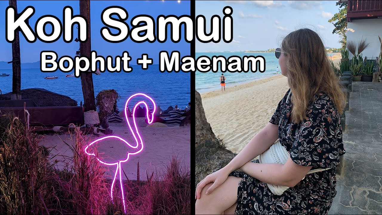 Wir erkunden Koh Samui - Maenam und bester Nachtmarkt? (Fisherman's Village) -  Weltreise Vlog 059
