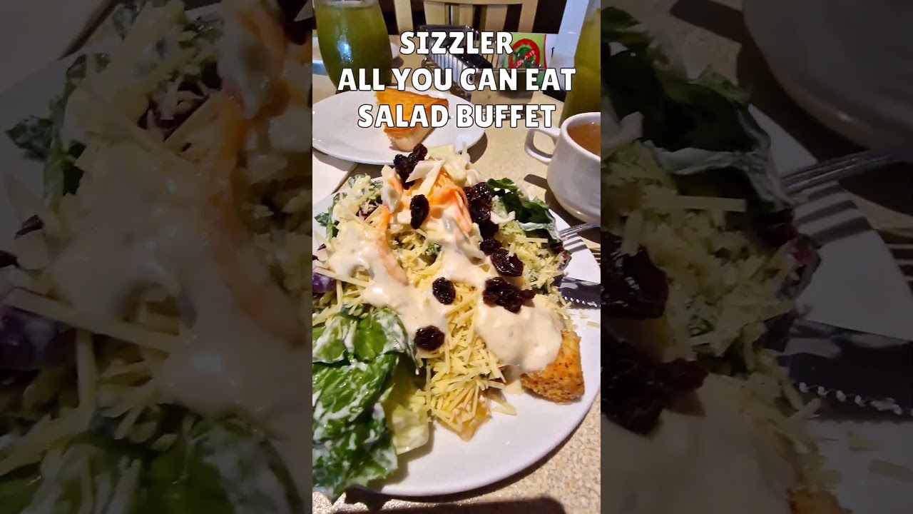 Cheap All You Can Eat Salad Buffet (Sizzler Bangkok)