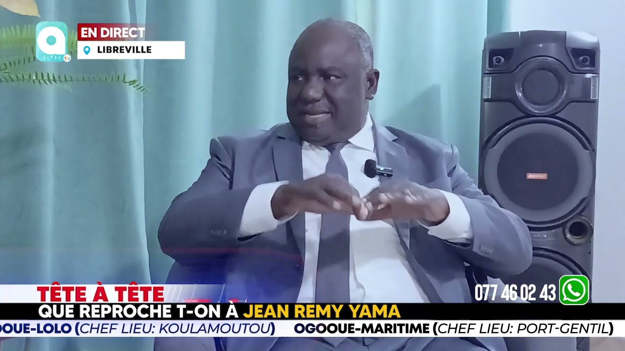 TÊTE À #TÊTE  📺Invité : ■ Jean-Remy YAMA. 🎤 : ▪︎ Maya Cycy MEZAManagement : ▪︎ Christ Ibouanga