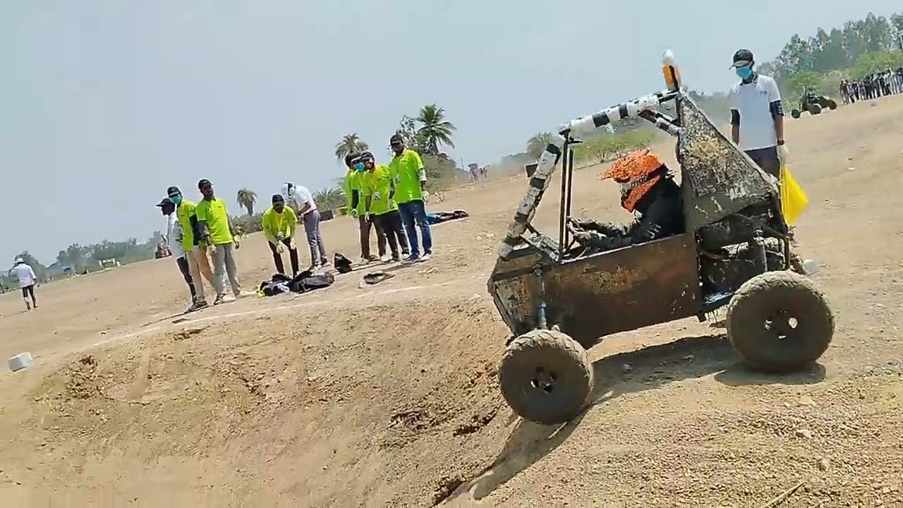 BAJA SAEINDIA 2024 | Track | Trial ATV Battle Challenge |Part-1