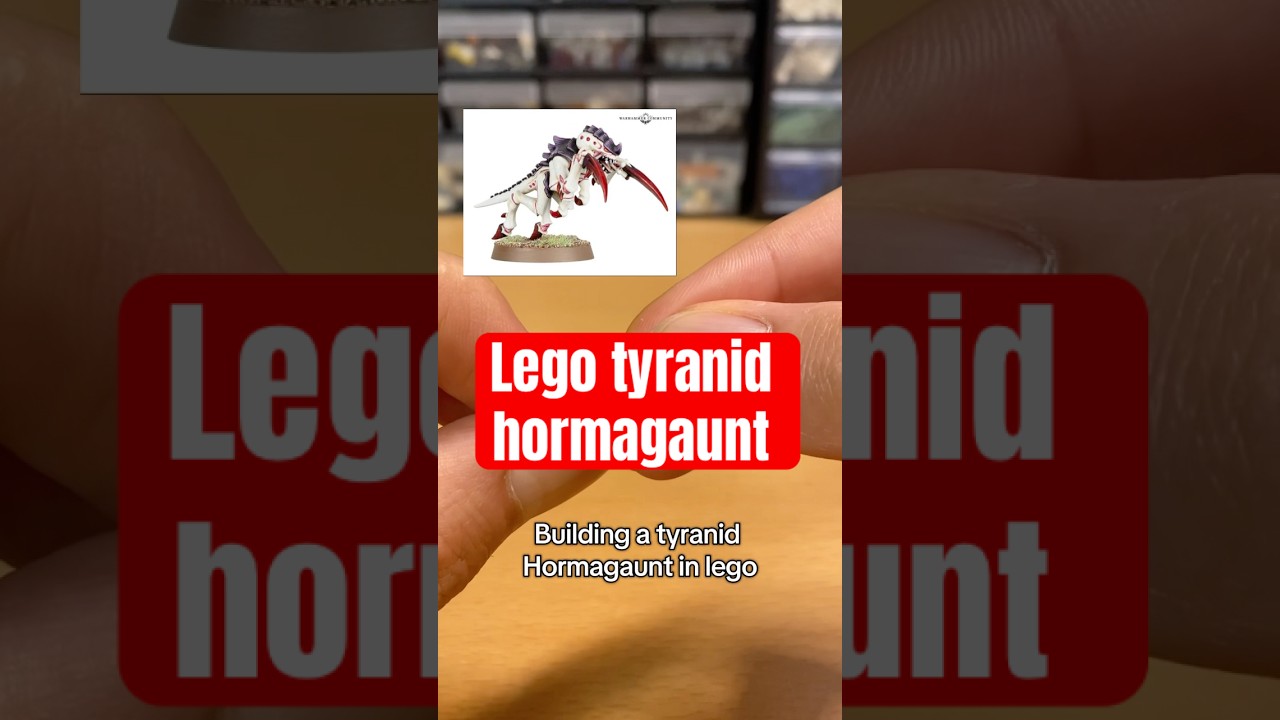 Lego tyranid hormagaunt #lego #legomoc #spacemarine2