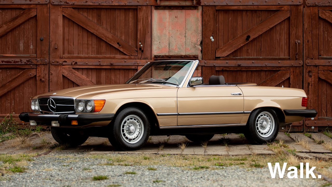 Walk 1980 Mercedes-Benz 450SL ~ Silver Arrow Cars Ltd