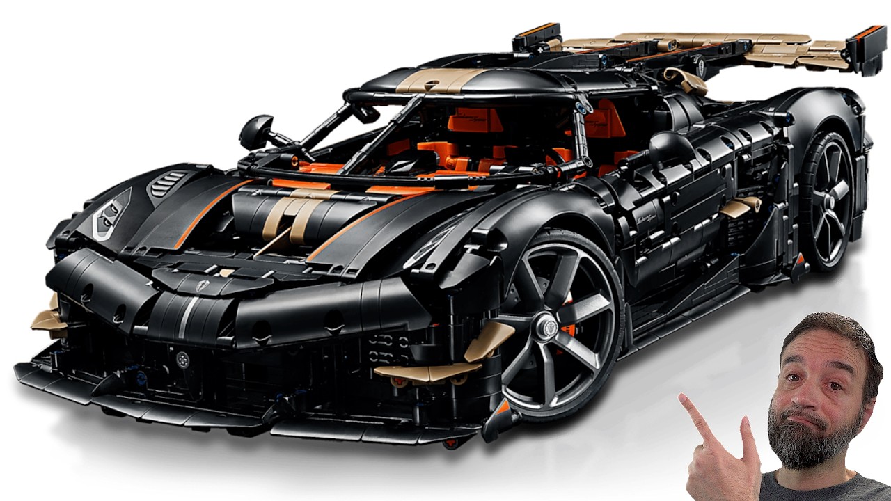 Представлен набор LEGO Technic Koenigsegg Sadair's Spear! 4104 детали, 9 скоростей, новые детали ...