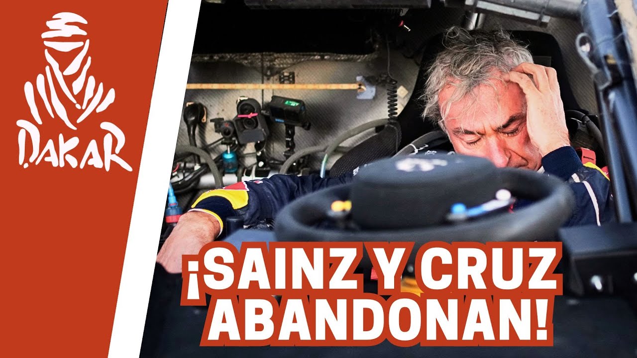 ¡SAINZ, OBLIGADO A ABANDONAR EL DAKAR! Todos los DETALLES y las declaraciones del piloto español