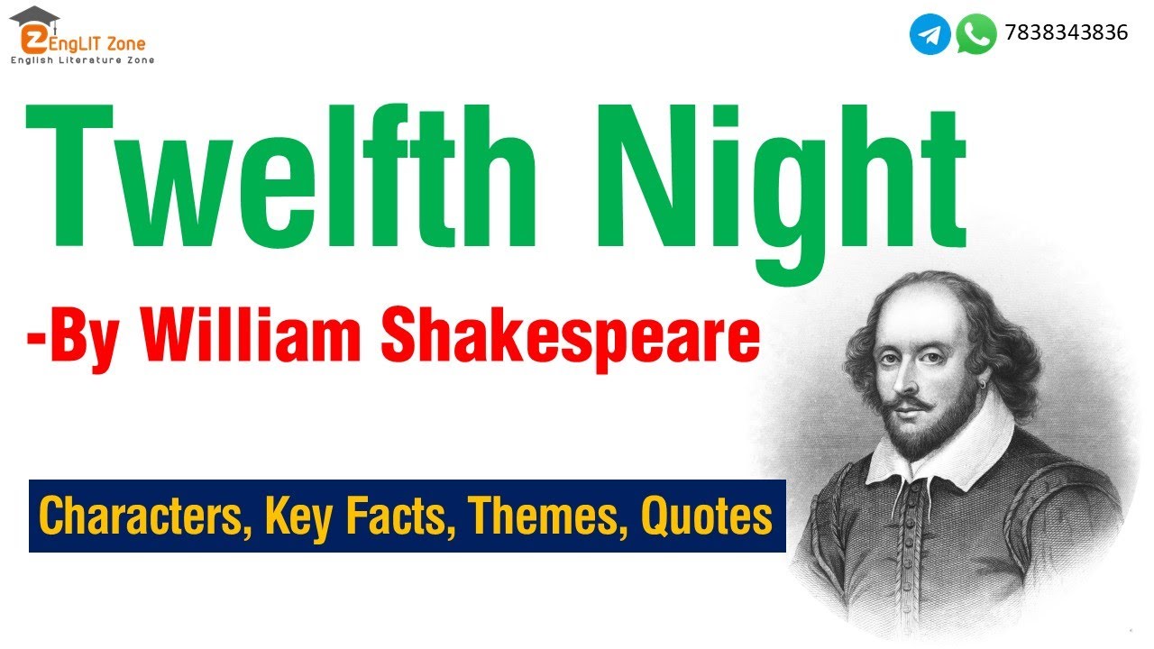 Twelfth Night: Play by William Shakespeare | Twelfth Night in Hindi | Shakespeare's Plays/Dramas