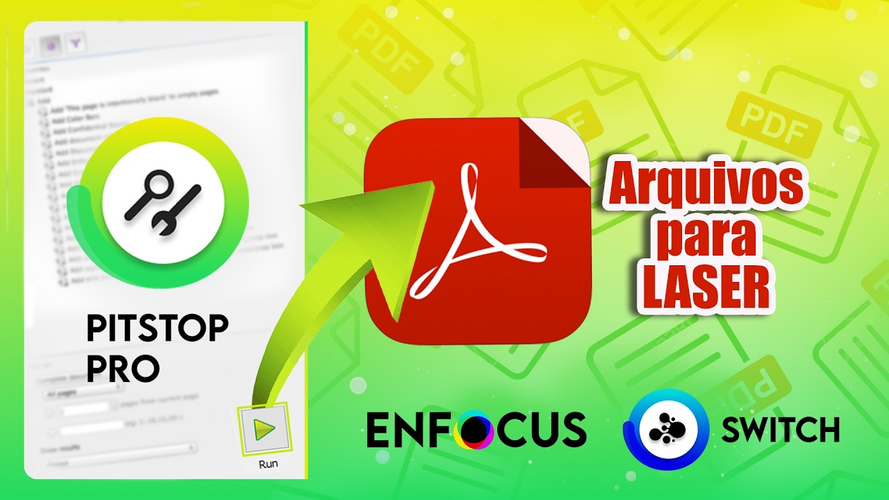 Ajuste Automático para Gravação a Laser com Action no Enfocus PitStop Pro