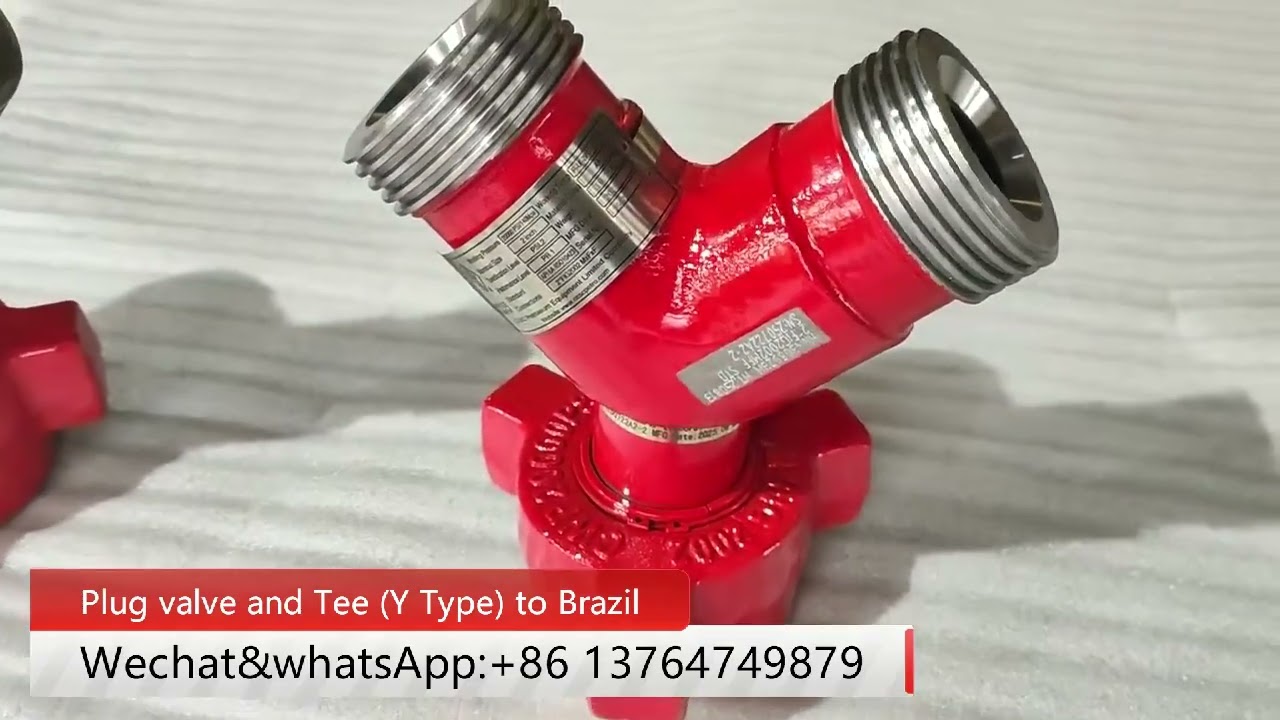 Plug valve and Tee (Y Type) to Brazil