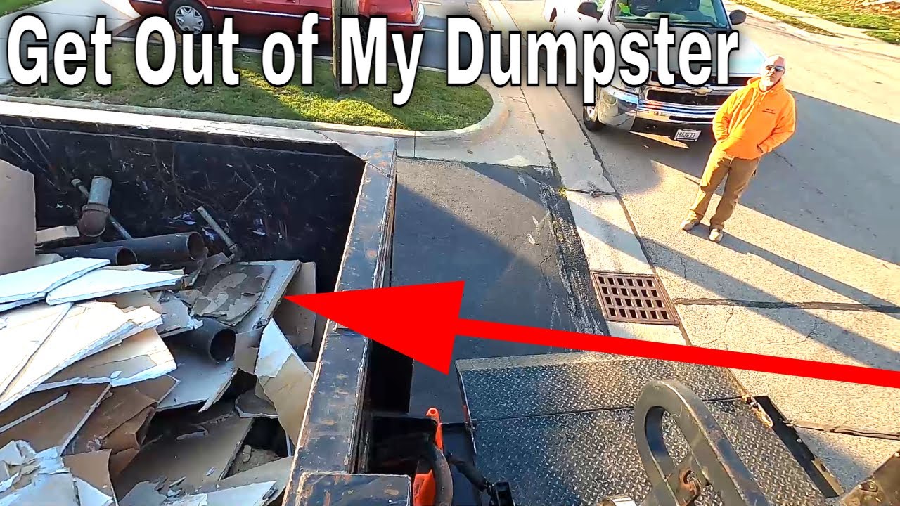 Busted Dumpster Diving