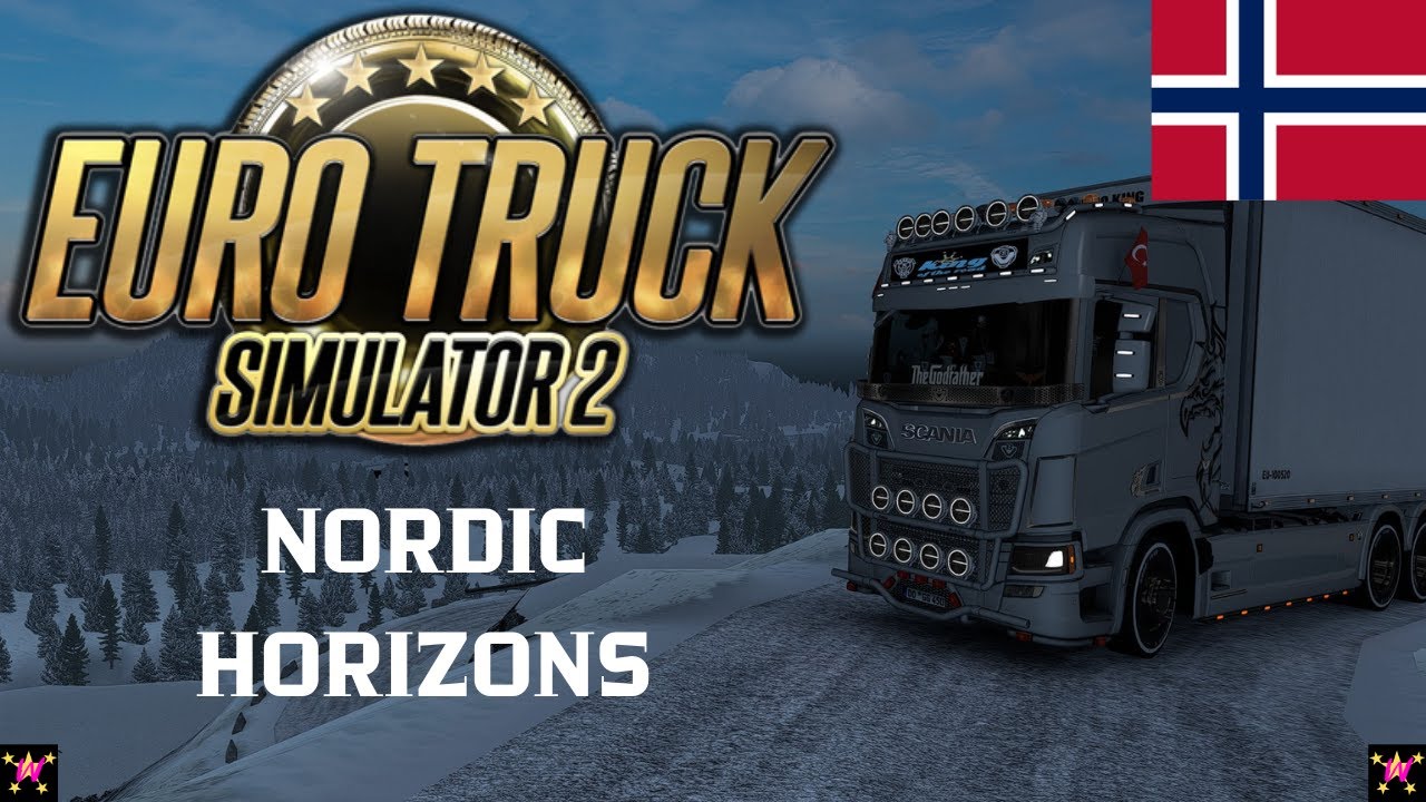 KARLI NORVEÇ YOLLARI | EURO TRUCK SIMULATOR 2 / 1.57