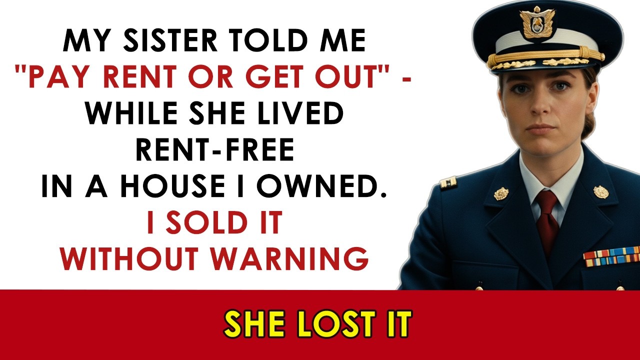My Sister Said “Pay Rent or Get Out” — So I Quietly Sold the House for $420,000