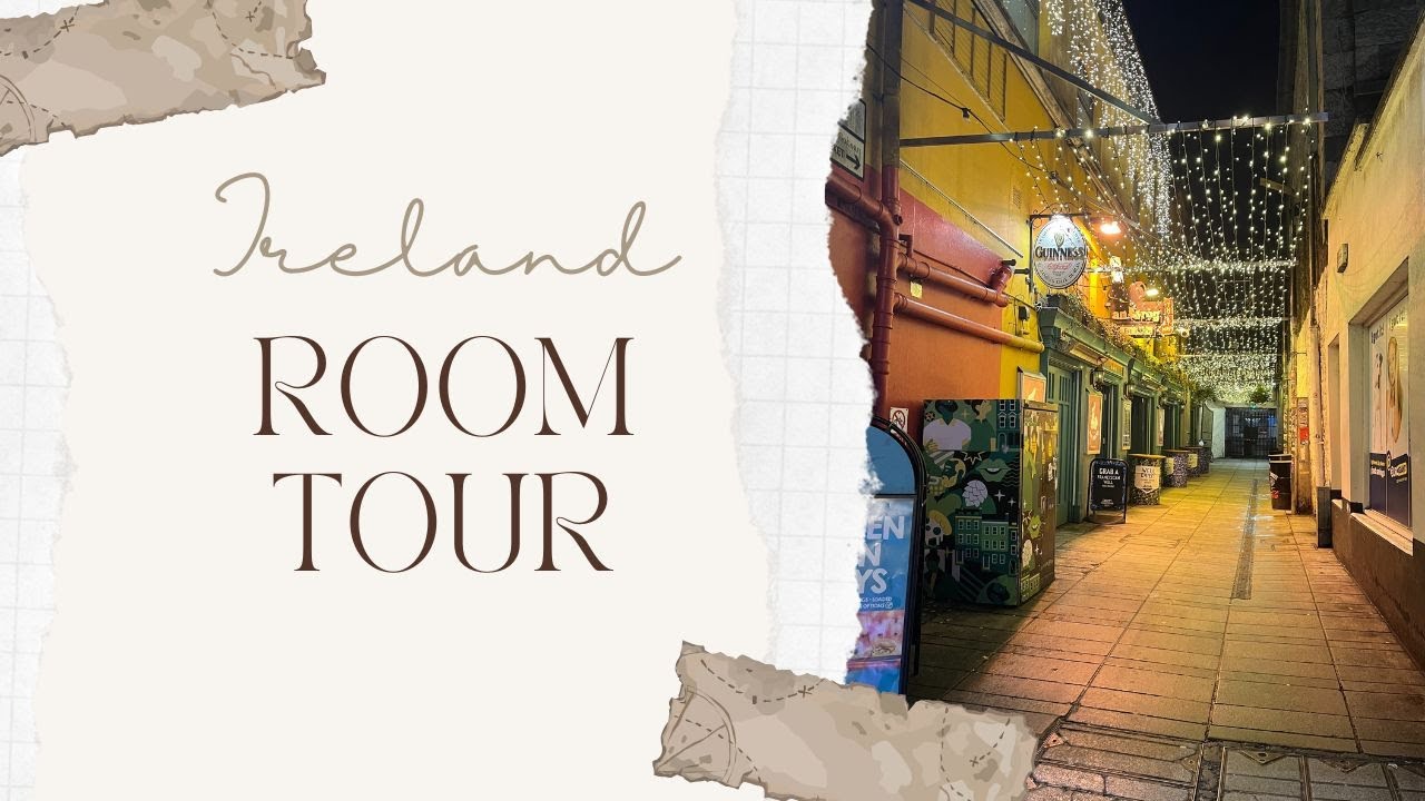 ROOM TOUR in my new apartment in Cork Ireland!