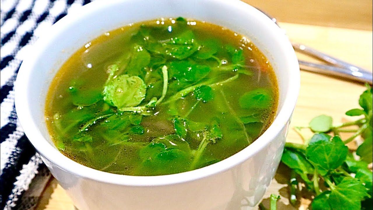 Episode 195 | Bouillon Brède Cresson| Watercress Broth | Cuisine Mauritian|