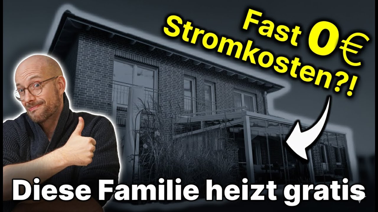 1 Jahr ehrliche Bilanz von Wärmepumpe + PV: Haus kommt auf 37€ Stromkosten