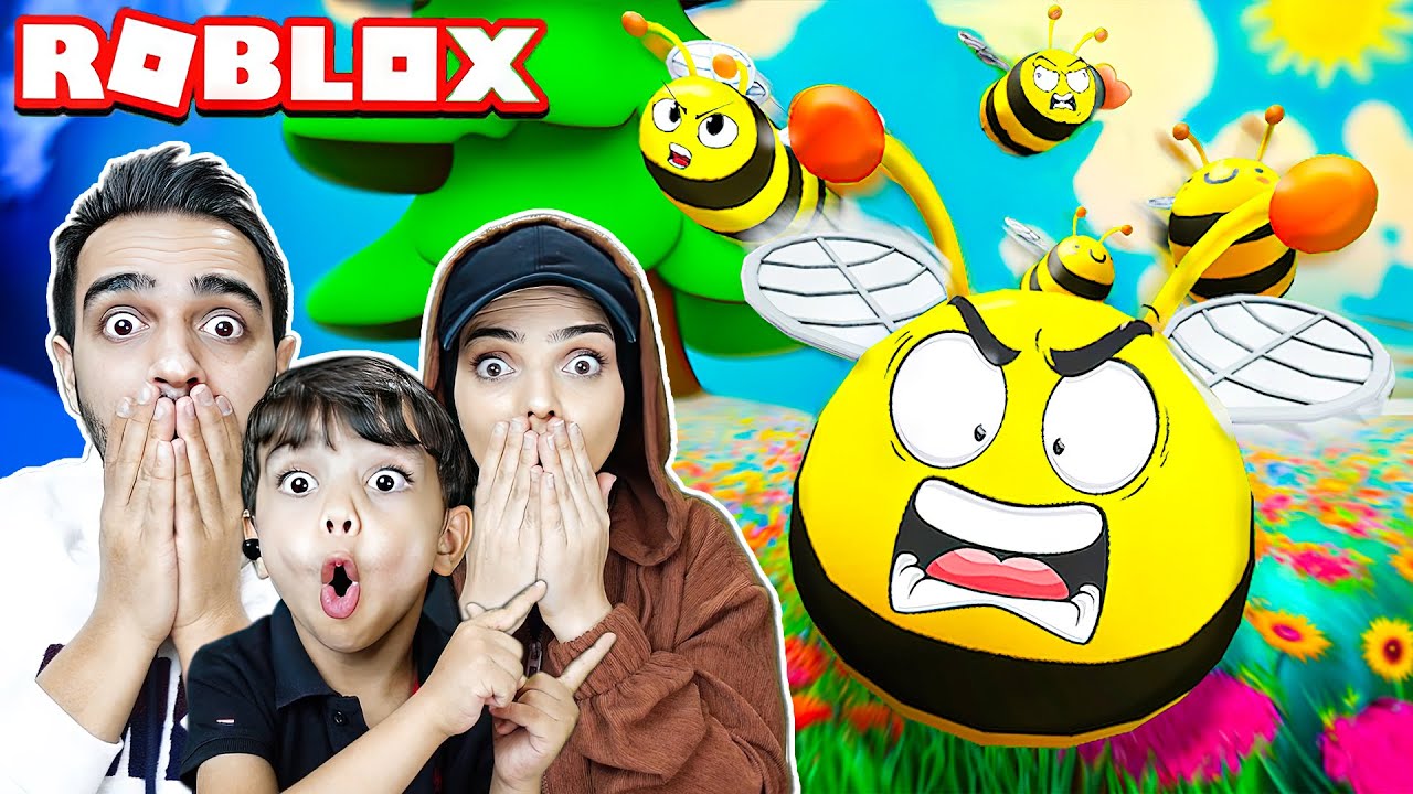 CANAVAR ARILARDAN KAÇ !! 😱 Roblox Escape Evil Bee Swarm Obby