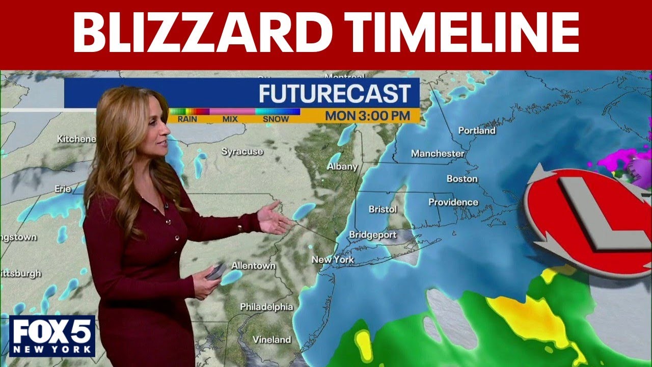 NYC blizzard 8AM update: When will the snow stop?
