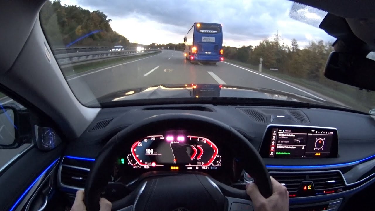 2022 BMW 745e - short test drive | POV