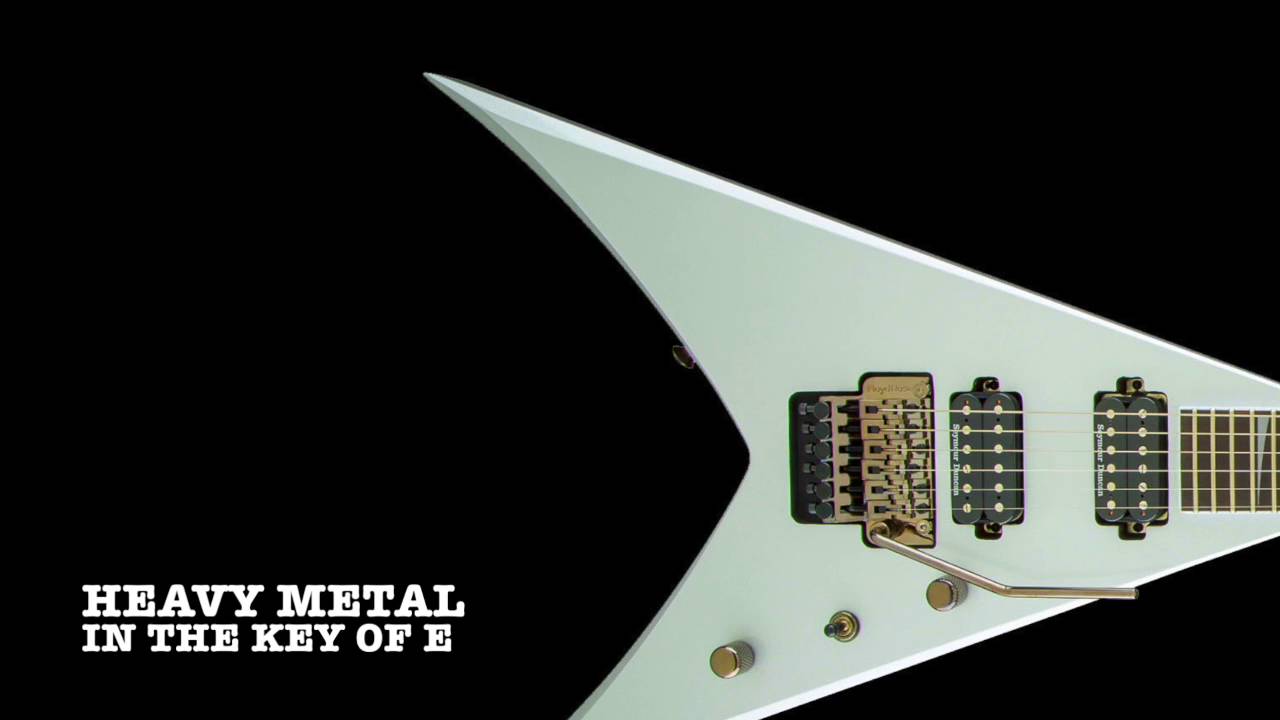 Heavy Metal backing track in E