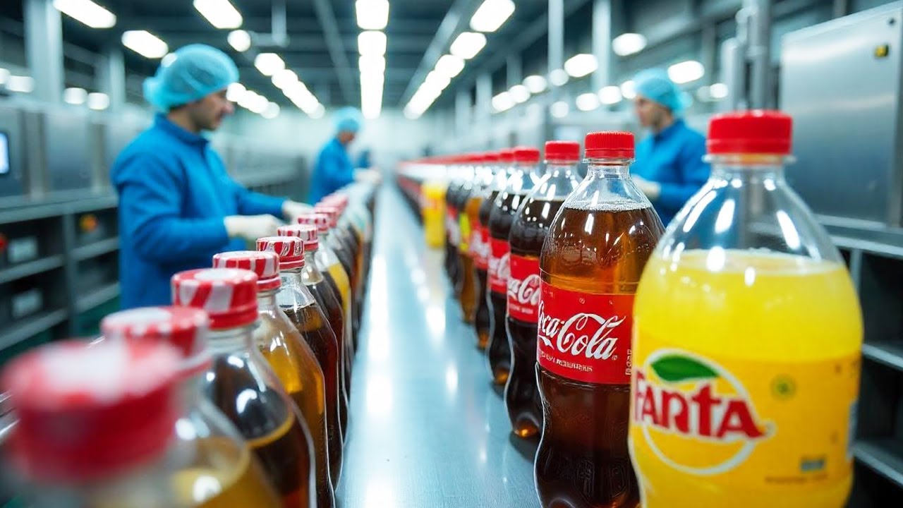 How Giant Beverage Plants Bottle and Ship Millions of Soft Drinks?