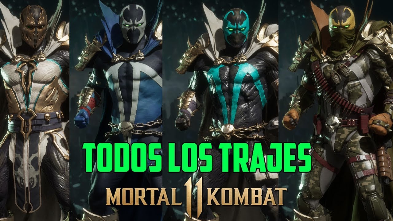 Mortal Kombat 11 | Spawn | Todos los Trajes |