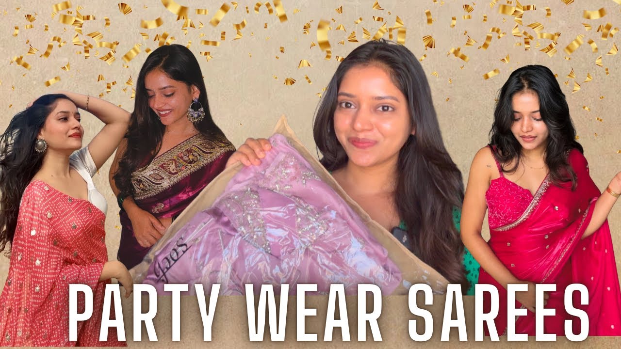 Party wear AFFORDABLE sarees😍❤️ | Instagram store 🤗