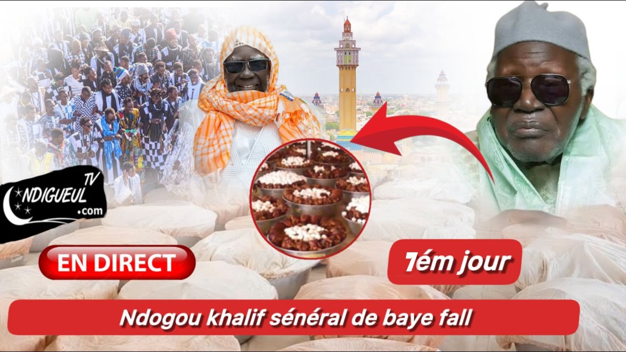 7&eacute;me Jours Ndogou Khalif G&eacute;n&eacute;ral de Baye Fall le 25 02 2026 Touba  Dianatou Baye Fall ga
