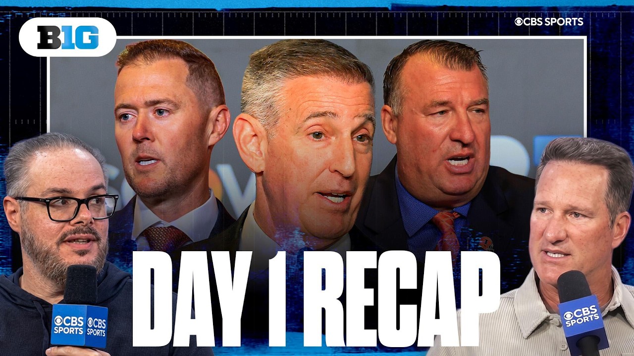 Big Ten Media Days: Tony Pettiti & Bielema weigh in on SEC debate, USC built for CFP berth this year