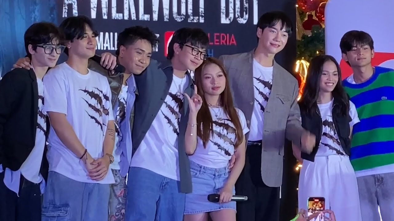 RABGEL DAEWON KURT MARTIN CHARLES HANS  MEGS - A WEREWOLF BOY MALL TOUR AT ROBINSONS GALLERIA SOUTH