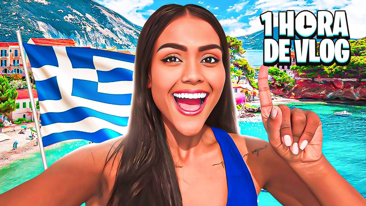 1 HORA DE VLOG NA GRÉCIA!!!