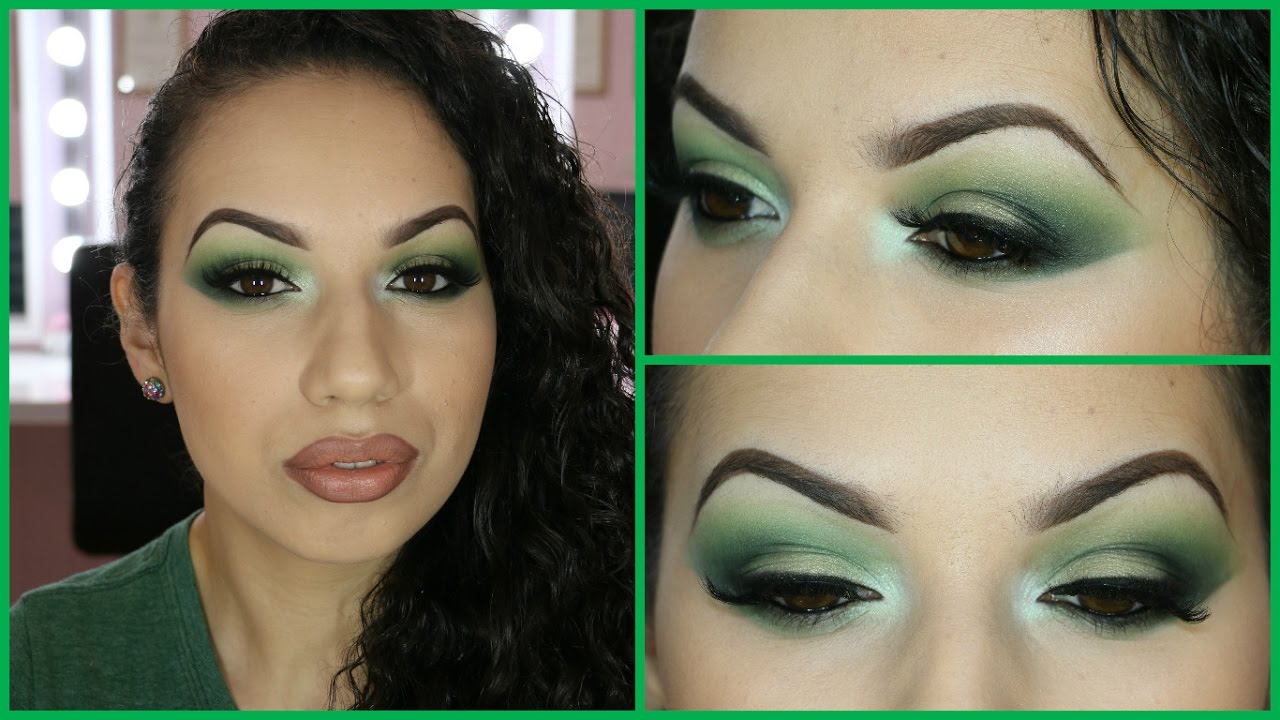 Dramatic Green Winged Eyes | Janbeautary Day 2 | ChristineMUA