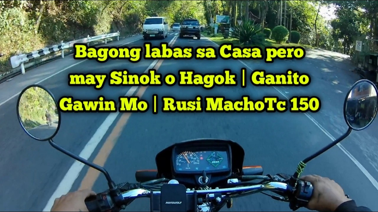Bagong labas sa Casa pero may Sinok o Hagok | Ganito Gawin Mo | Rusi MachoTc 150