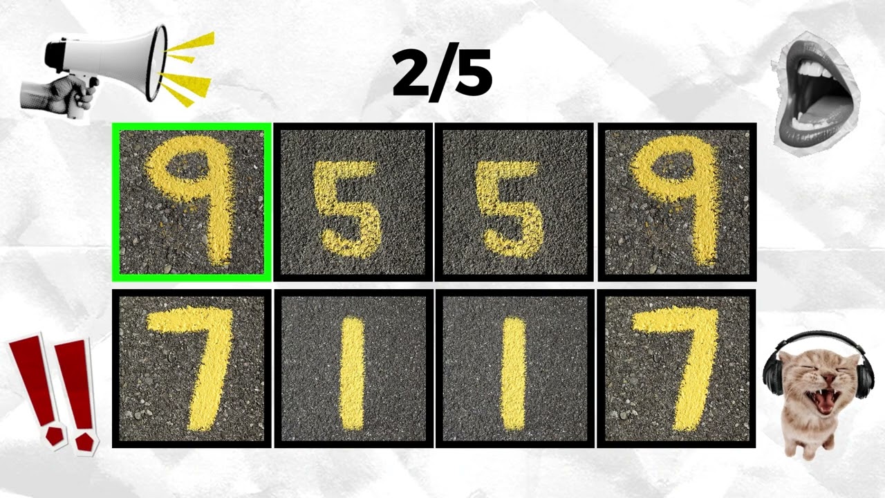 Say The Word On Beat Challenge | Level 1 - 5 | Level medium
