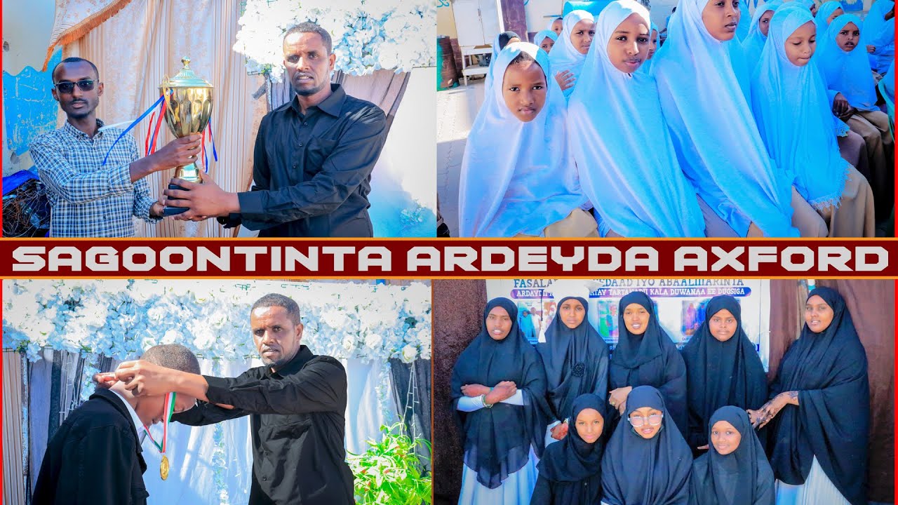 Xaflada Sagootinta Ardeyda Fasalka 8aad Ee Dugsiga Oxford primary School | Hargeysa