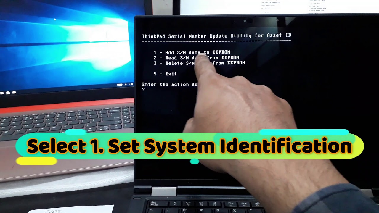 Как обновить серийный номер, тип и UUID в BIOS, Lenovo Thinkpad | Неверный серийный номер устройства