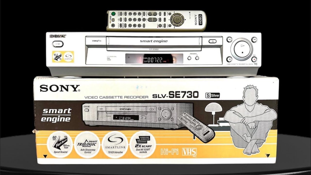  Sony SLV-SE730G HDMI Hi-Fi Stereo 4-Head VHS VCR Video Cassette Recorder