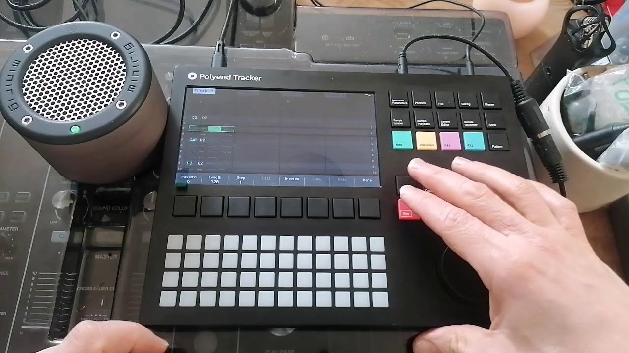 Jungle track produced with the Polyend Tracker (Amiga, Akai, Ableton)