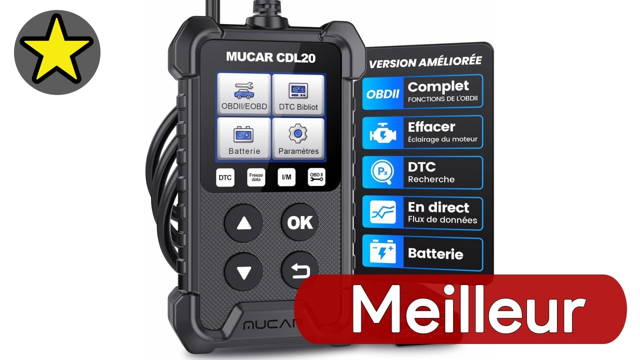 🏆 TOP 3 MEILLEUR VALISE DIAGNOSTIC AUTO POUR VOITURE 2025