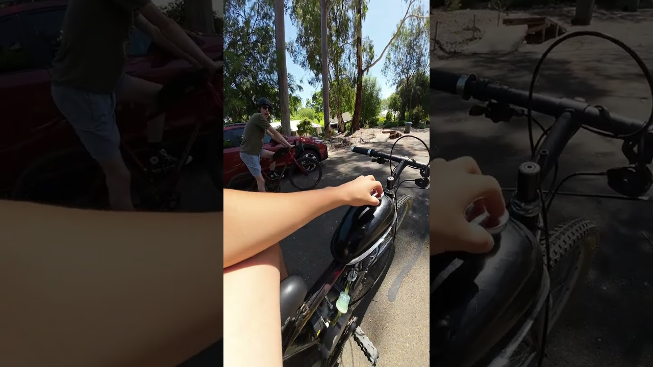 Petrol bike shredding! #steezy #shorts