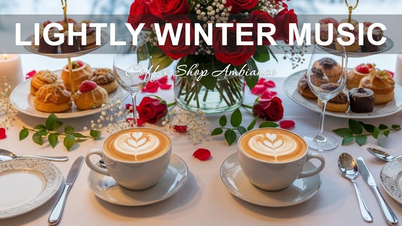 Lightly Winter Music ☕ Bossa Nova background for Relaxing, Great Moods and Happy Moods