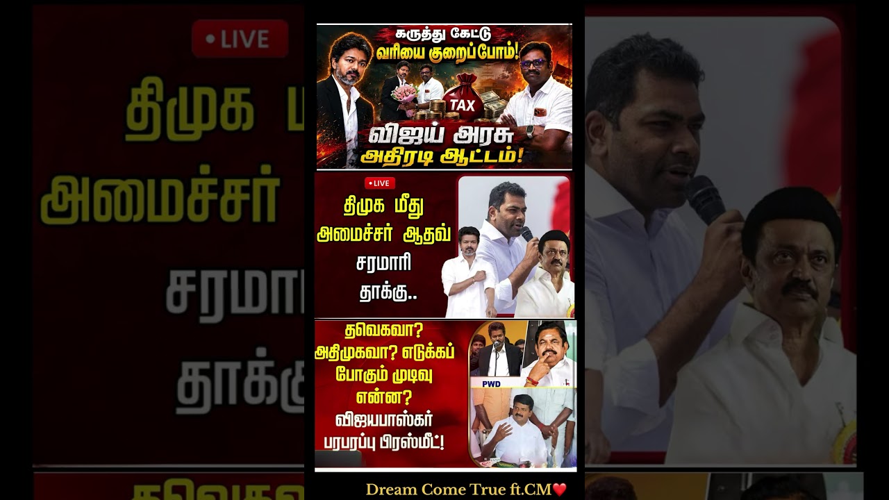 Cm Of Tamilnadu Vijay:) #thalapathyvijay #tvk #vijay #cmotamilnadu #breakingnewstamil #tamilnadu
