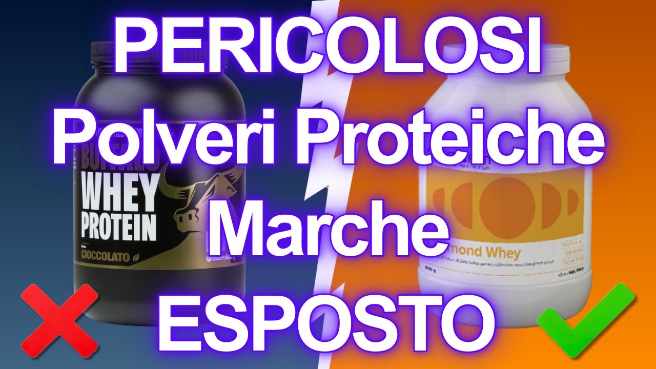 9 Marche di Proteine in Polvere Da EVITARE SUBITO! (E 3 Che Vale la Pena Comprare!)