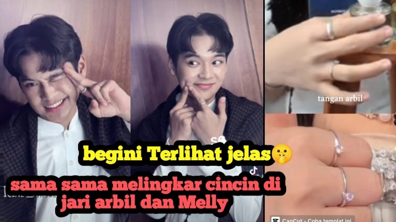 MELINGKAR CINCIN DI JARI ARBIL JUGA‼️ Terpampang jelas🤫