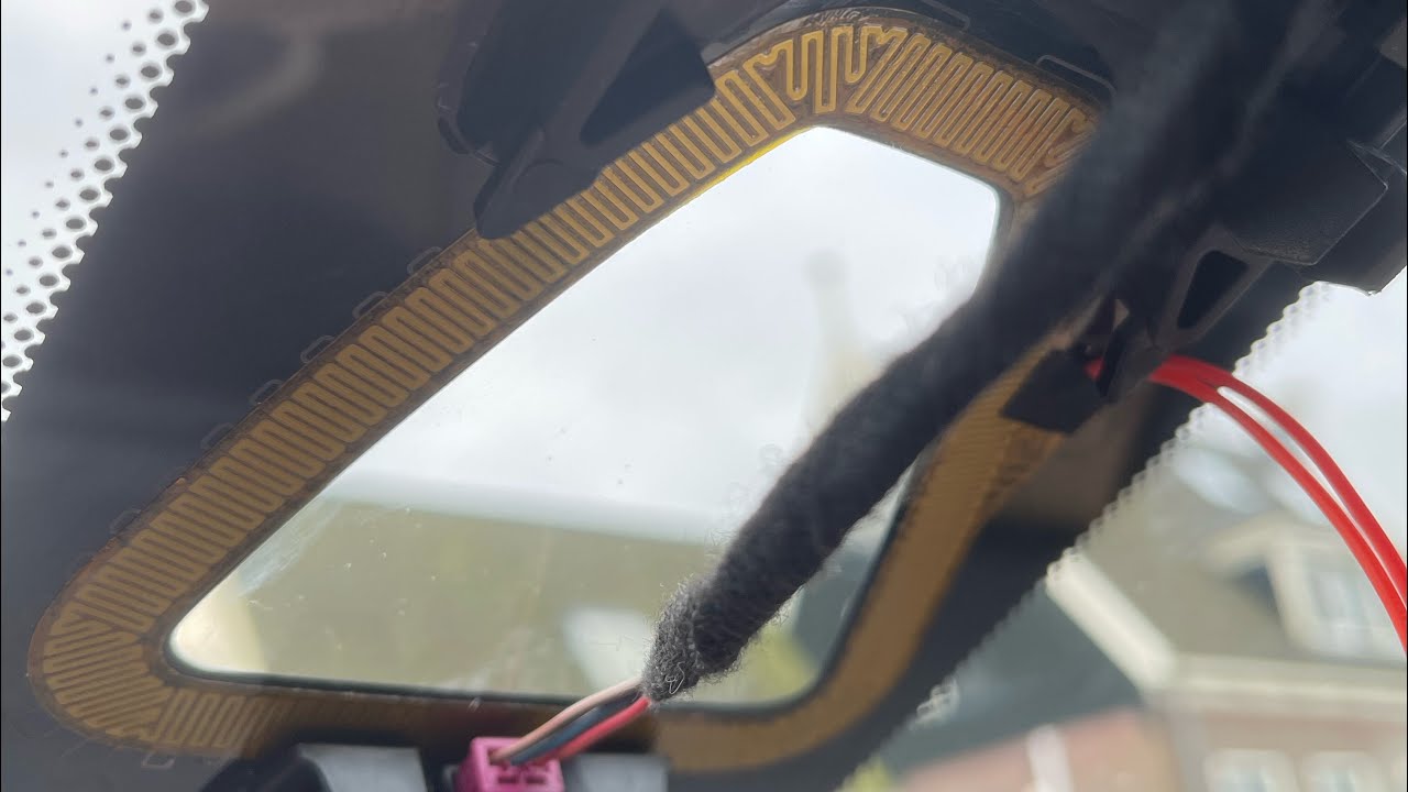 BMW i3 KAFAS adaptive cruise control front camera heater fix / replacement