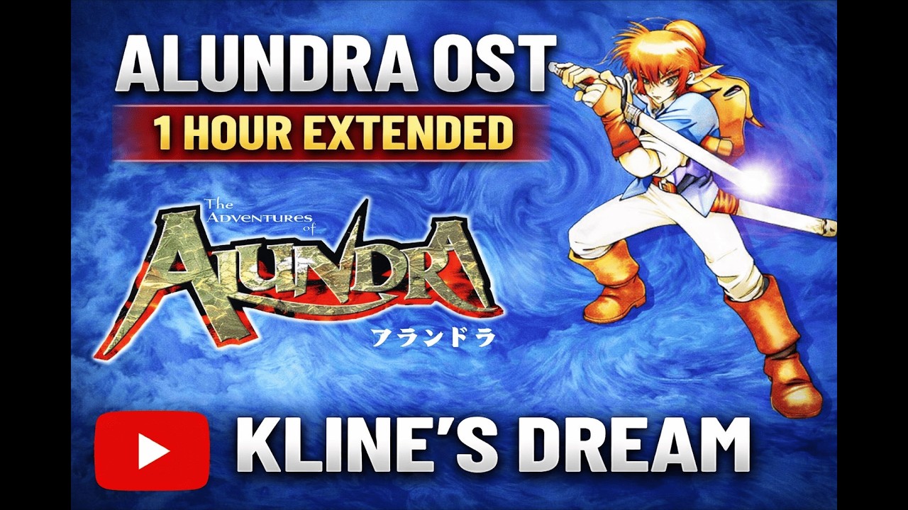 Alundra OST – Kline's Dream (1 Hour) | Música para estudiar y relajarse | PS1 Soundtrack