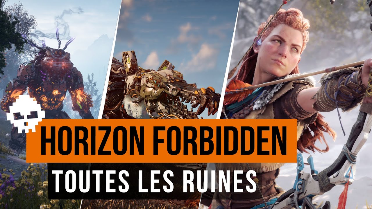 Toutes les ruines de relique d'ornements et leur récompense légendaire ! (Horizon Forbidden West)