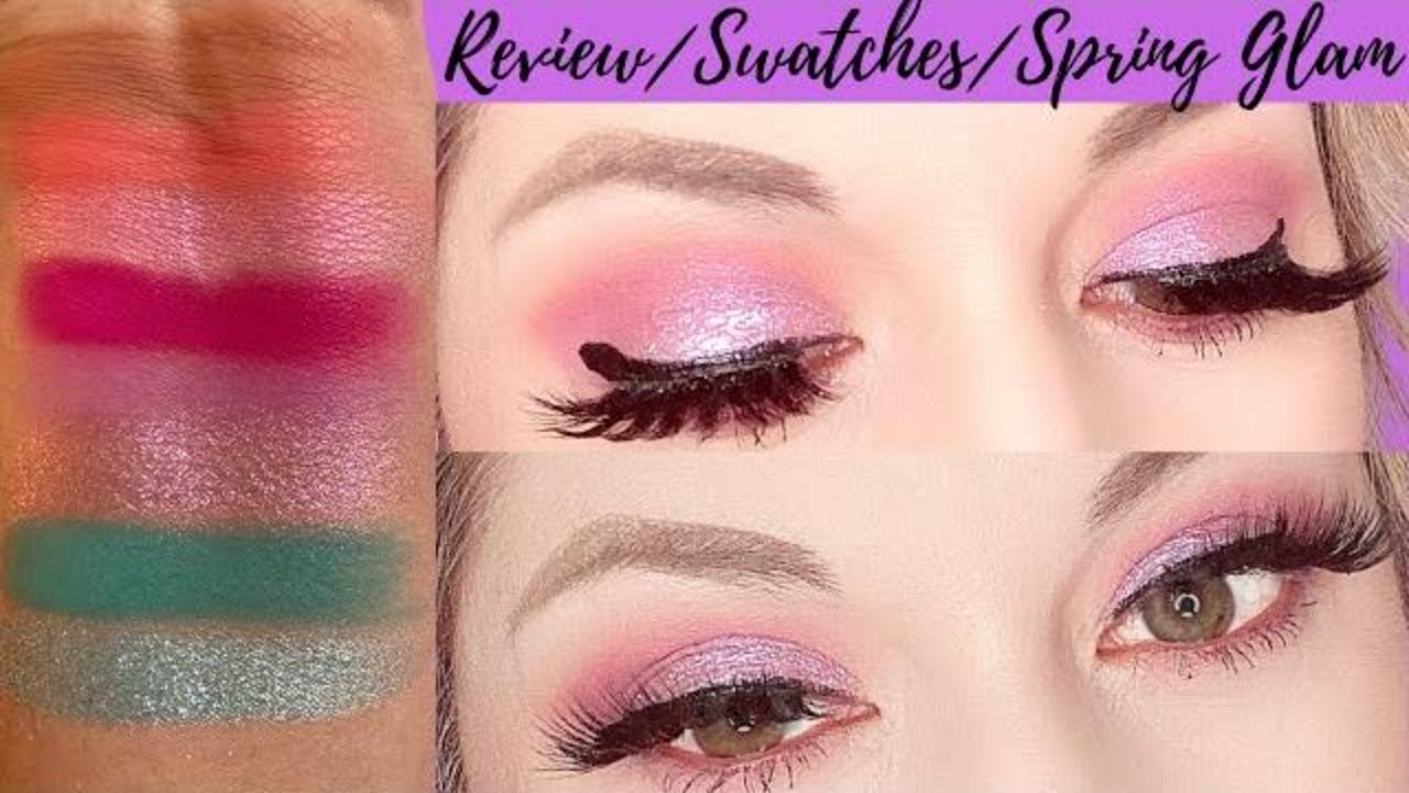 ARTIST COUTURE ETHEREAL BLOOM EYESHADOW |REVIEW, SWATCHES AND MAKEUP LOOK