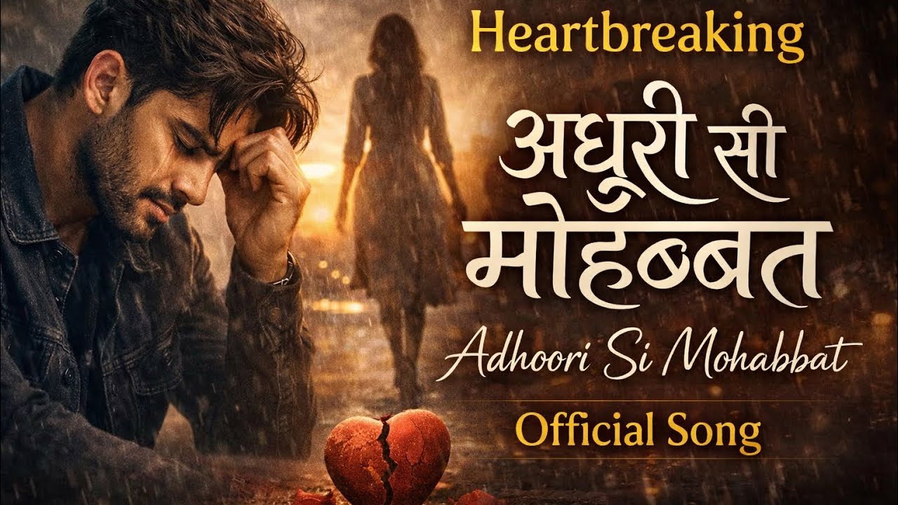 Adhoori Si Mohabbat 💔 | A Heartbreaking Love Story Song #song #music #lovesong #sadsong 