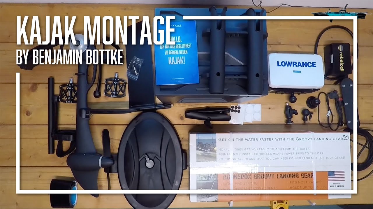 Polestar Kayaks Freedom 10.8PRO – Erstmontage / Kundenvideo / Angelkajak